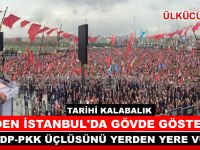 MHP'DEN İSTANBUL'DA GÖVDE GÖSTERİSİ