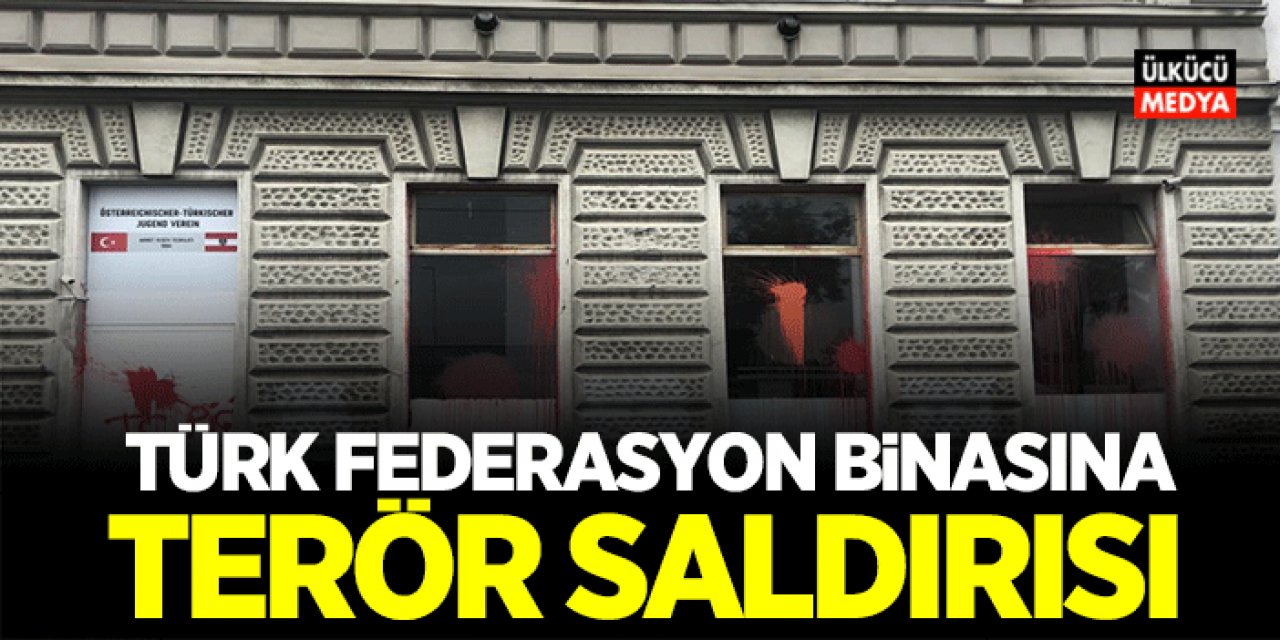 Avusturya Türk Federasyon Binasına Terörist Saldırı