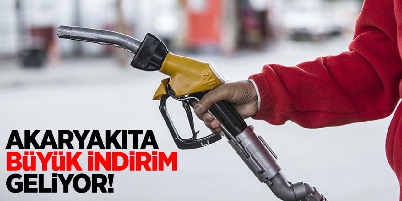 Benzine ve Motorine dev indirim geliyor!