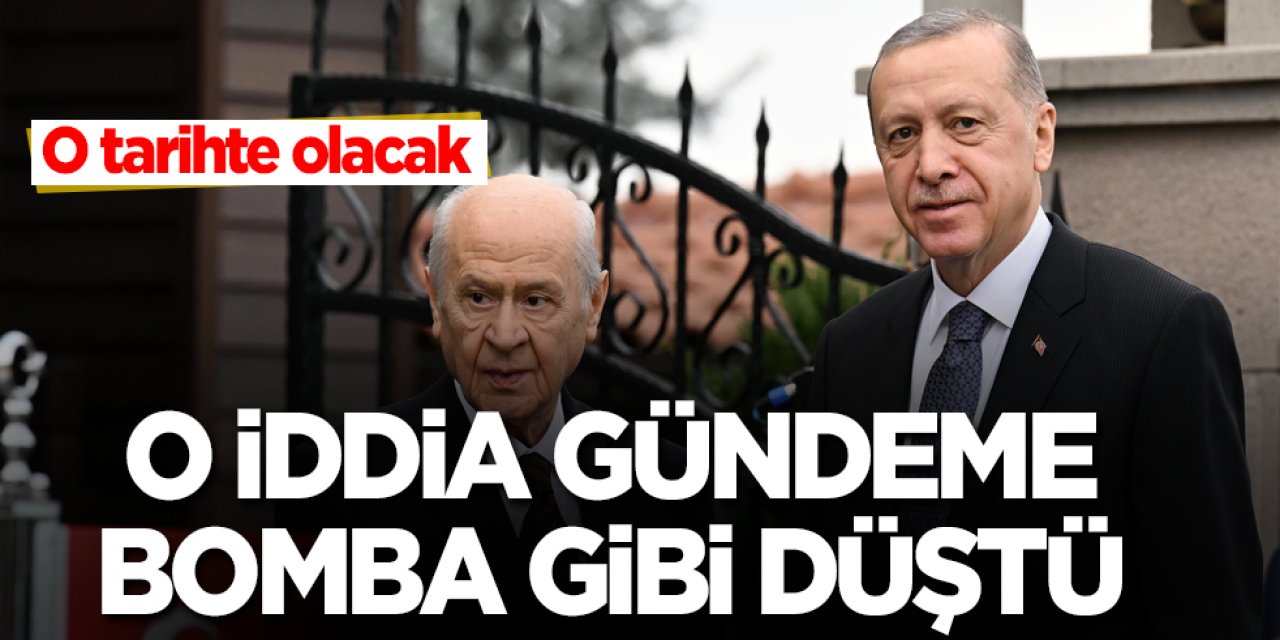 Cumhurbaşkanı Erdoğan ile Devlet Bahçeli anlaştı" iddiası! O tarihte Yapılacak...