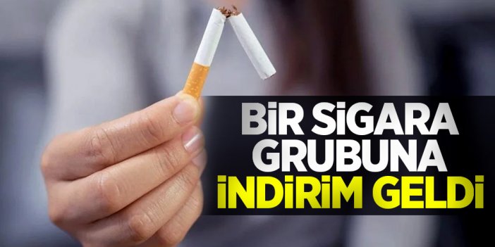 Sigara fiyatları Bugün Bir İndirim Daha Geldi