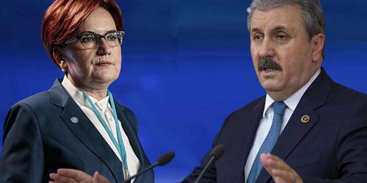 BBP Lideri Mustafa Destici'den Meal Akşener'e çok sert tepki