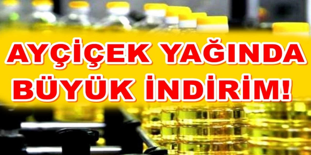 32 TL'ye Ayçiçek Yağını Kaçırmayın! Sıvıyağ Fiyatı 174 TL'den Düştü!