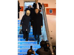 Cumhurbaşkanı Erdoğan Antalya’da