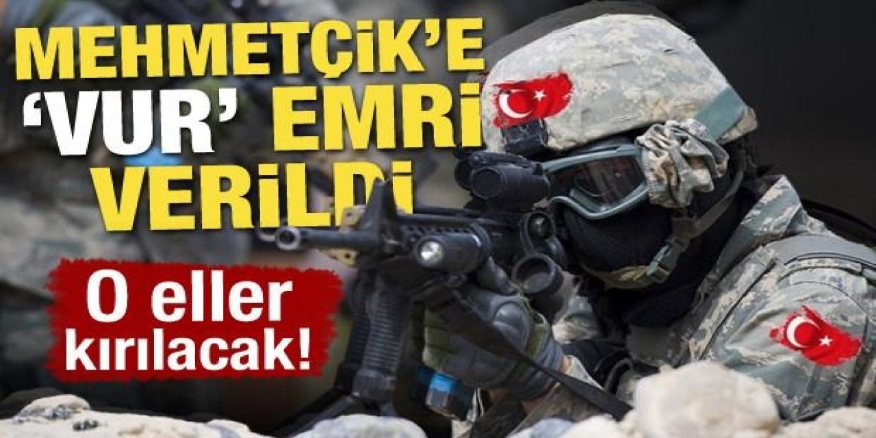 Son Dakika: Mehmetçik'e 'vur' emri verildi!