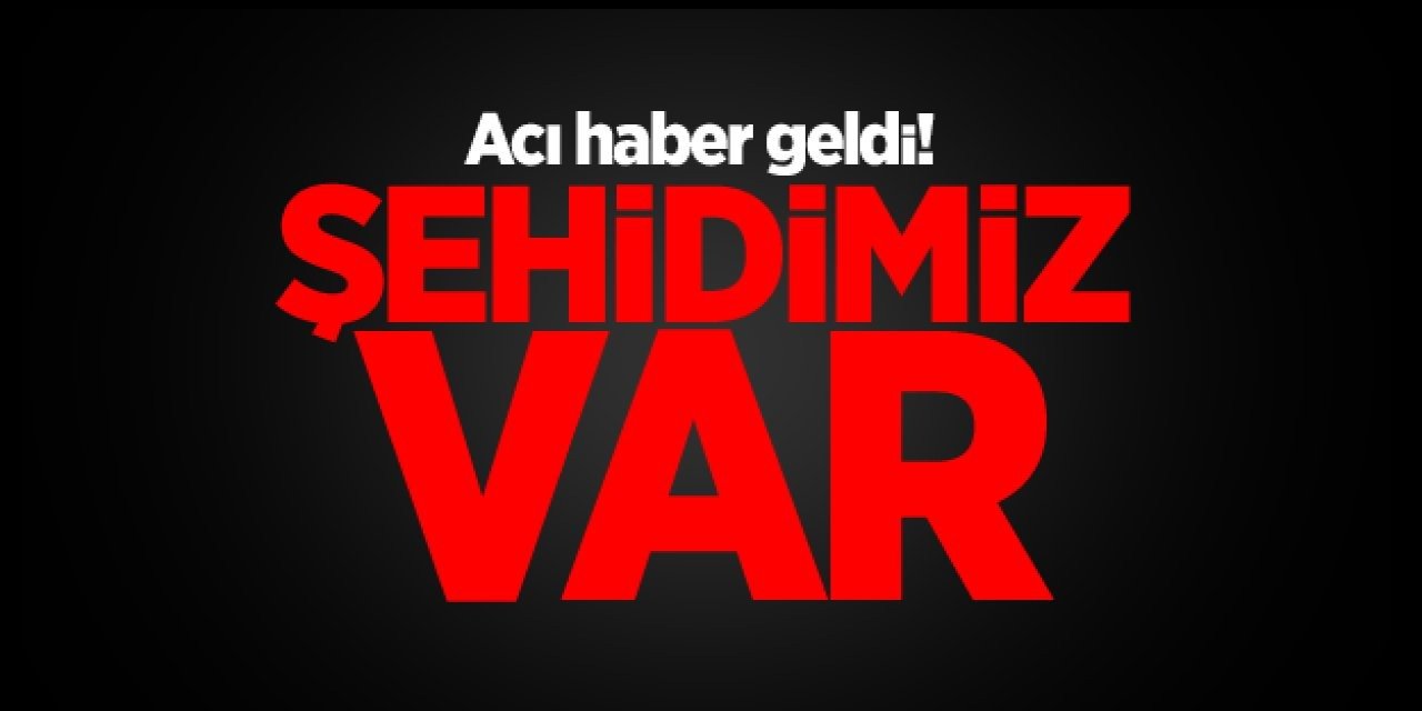 Acı Haber Geldi! 1 Askerimiz Şehit Düştü