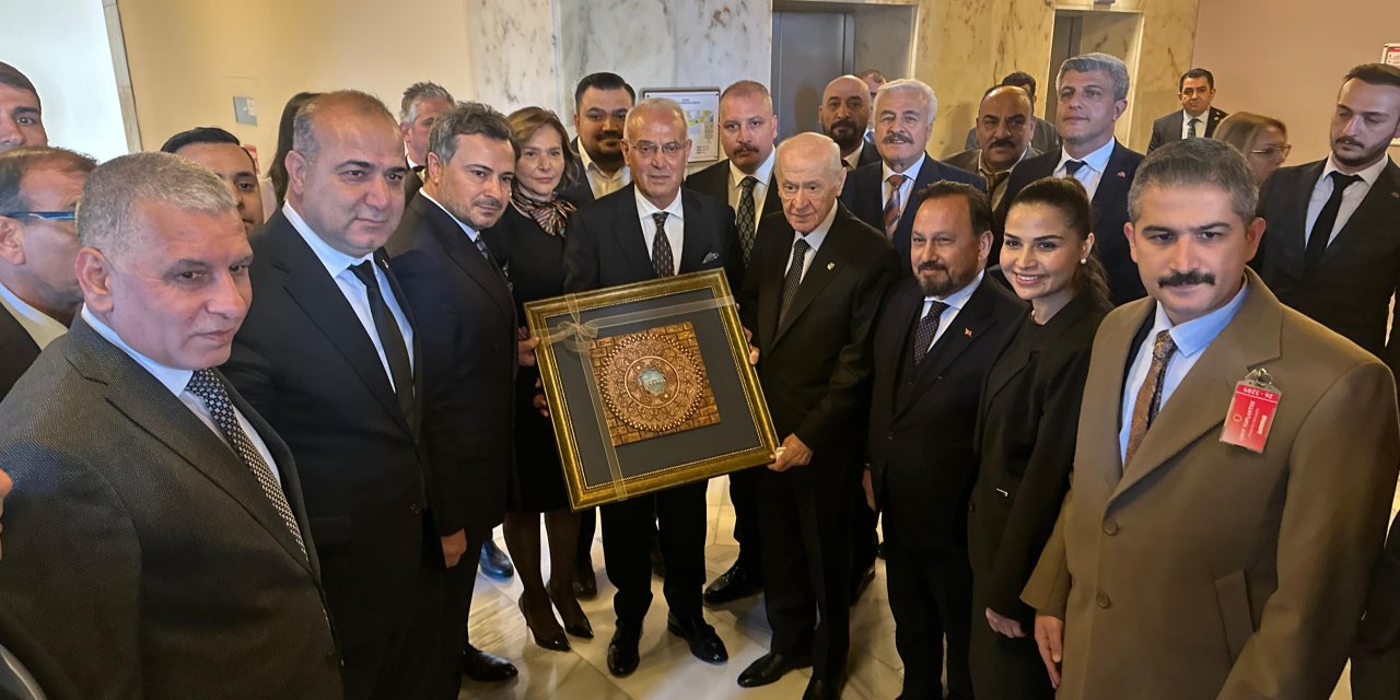 MHP Adana Teşkilatından Devlet Bahçeli'ye Ziyaret..