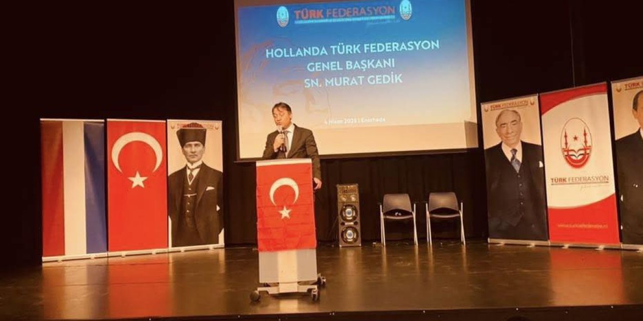 Başbuğ Alparslan Türkeş Enschede'de anıldı