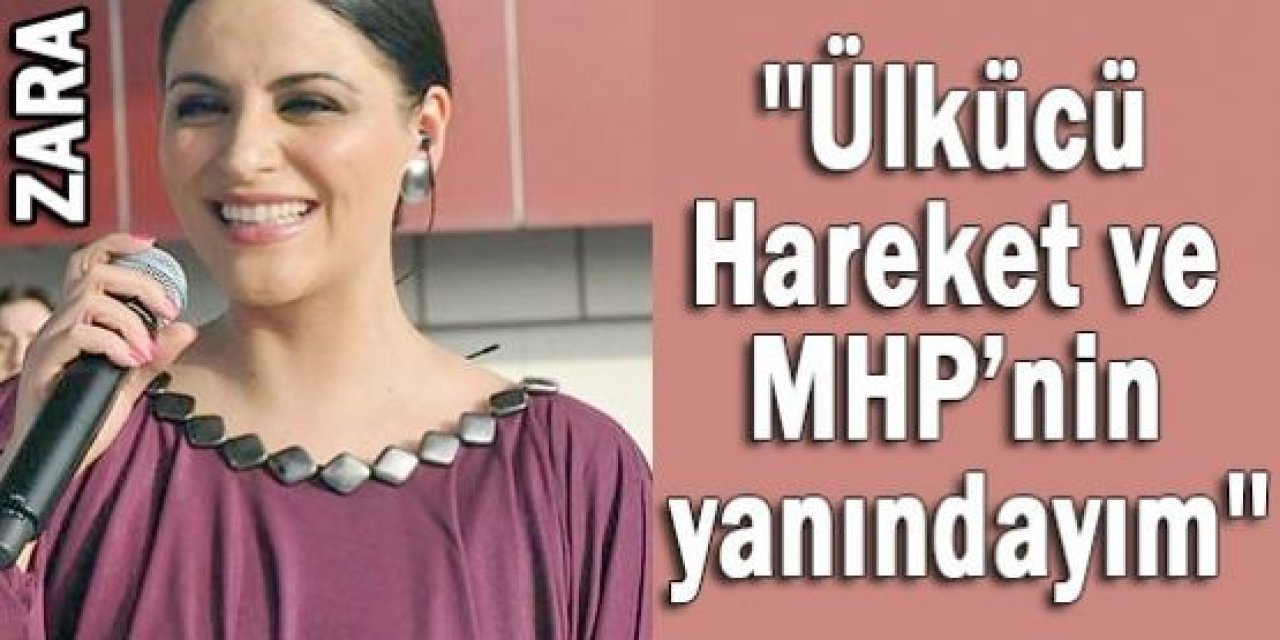Zara'dan Dikkat Çeken Açıklama: “Ülkücü Hareketin ve MHP’nin Yanındayım”