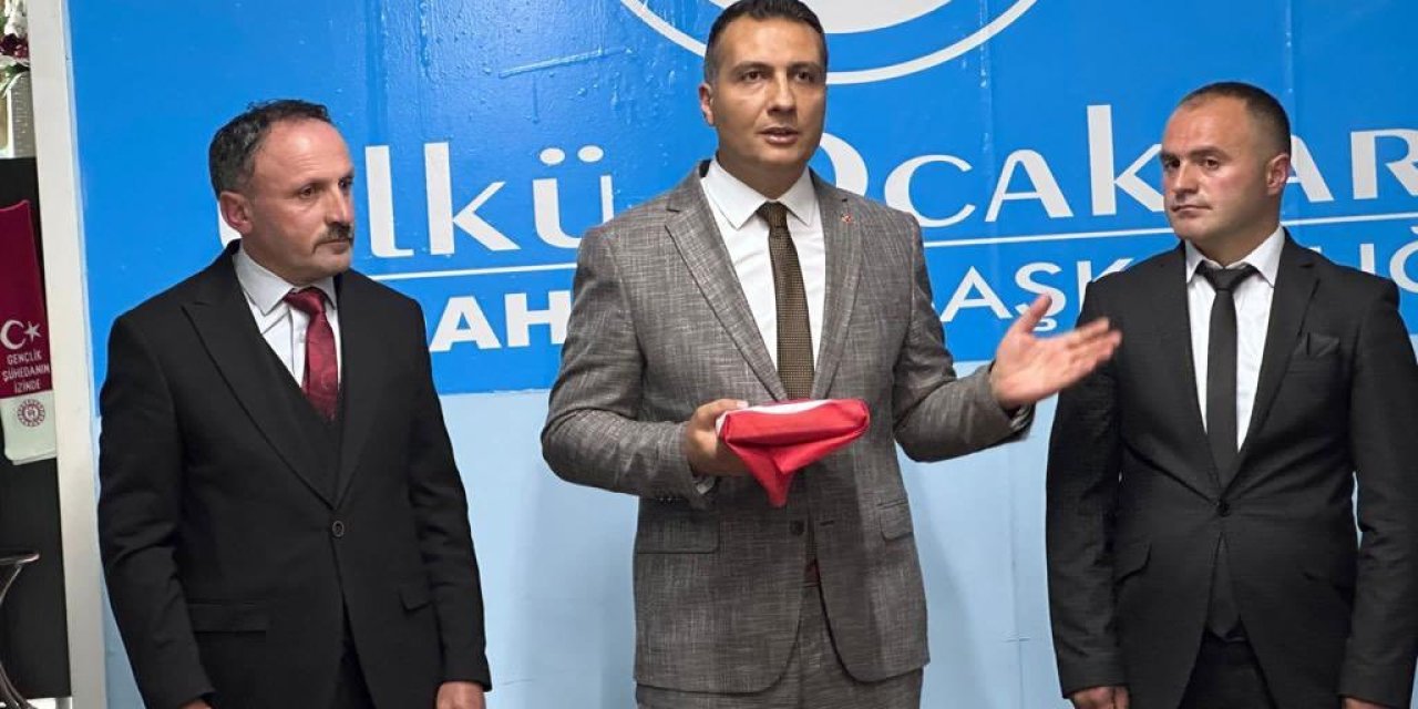 Ardahan Ülkü Ocaklarında Bayrak Değişimi