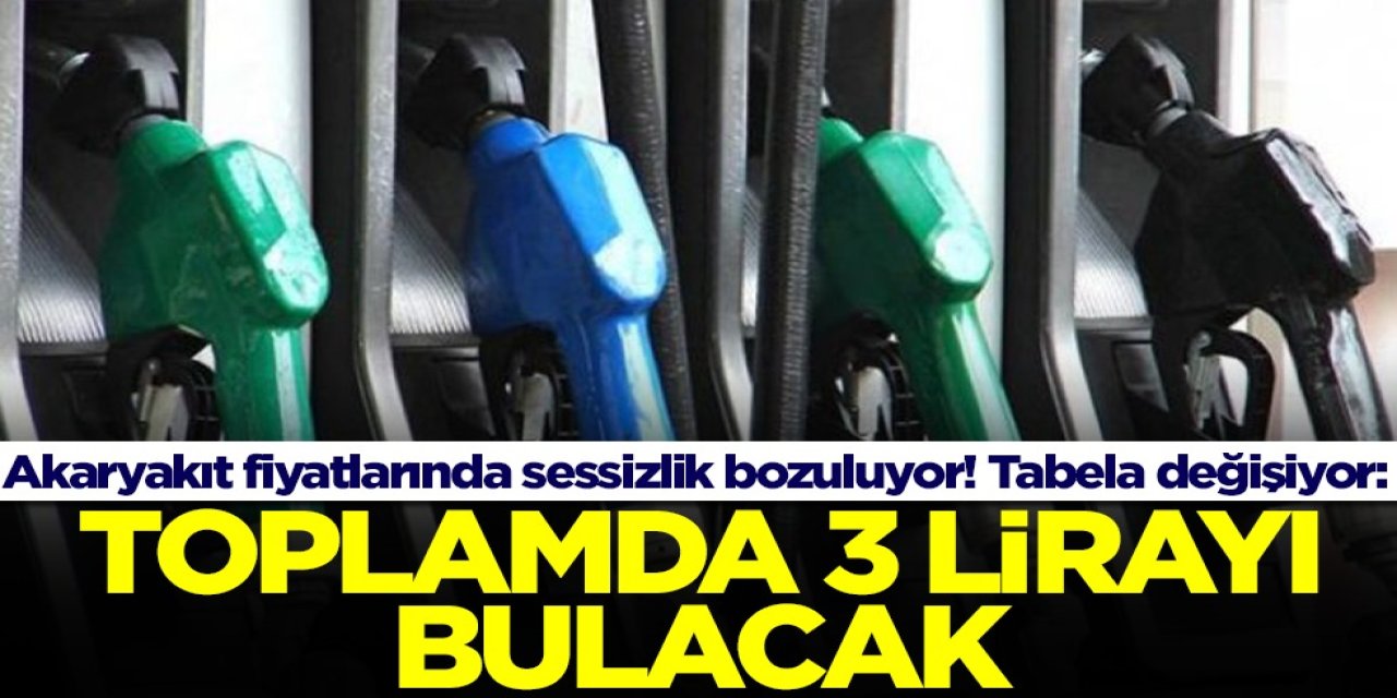 Akaryakıt Fiyatları Değişiyor! Benzin ve Motorin Tabelası 3 Lira Birden Değişiyor