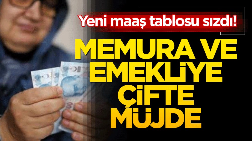 Memur ve Emekliye Temmuz Zammı Sürprizi: Yeni Maaş Tablosu Ortaya Çıktı, İki Kat Sevinç!