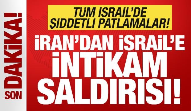 İran’dan İsrail’e Misilleme! Tel Aviv’de Patlama Sesleri Yükseldi