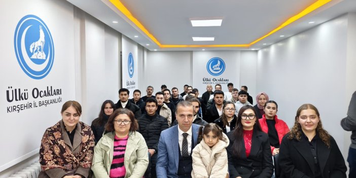 Ülkü Ocakları Kırşehir İl Başkanlığı’ndan Protokol Semineri