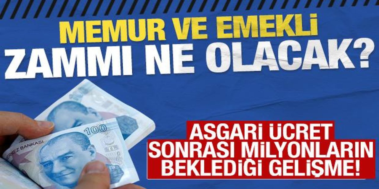Asgari Ücret Zammı Sonrası Gözler 5 Ocak’ta: Memur ve Emekli Maaşları Ne Kadar Artacak?