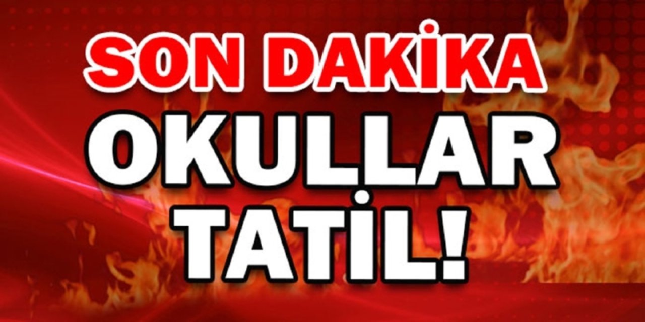 Valilikler Duyurdu! 7 İlde Okullar Tatil Edildi