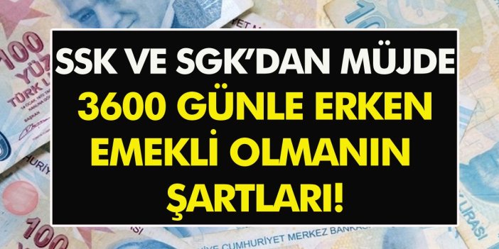Bu Detayı Bilen Kazanıyor! 3.600 Günle Emeklilik Şansı Doğdu