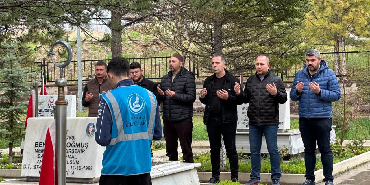 Kırşehir Ülkü Ocakları’ndan Şehitler Haftası’nda Anlamlı Ziyaret