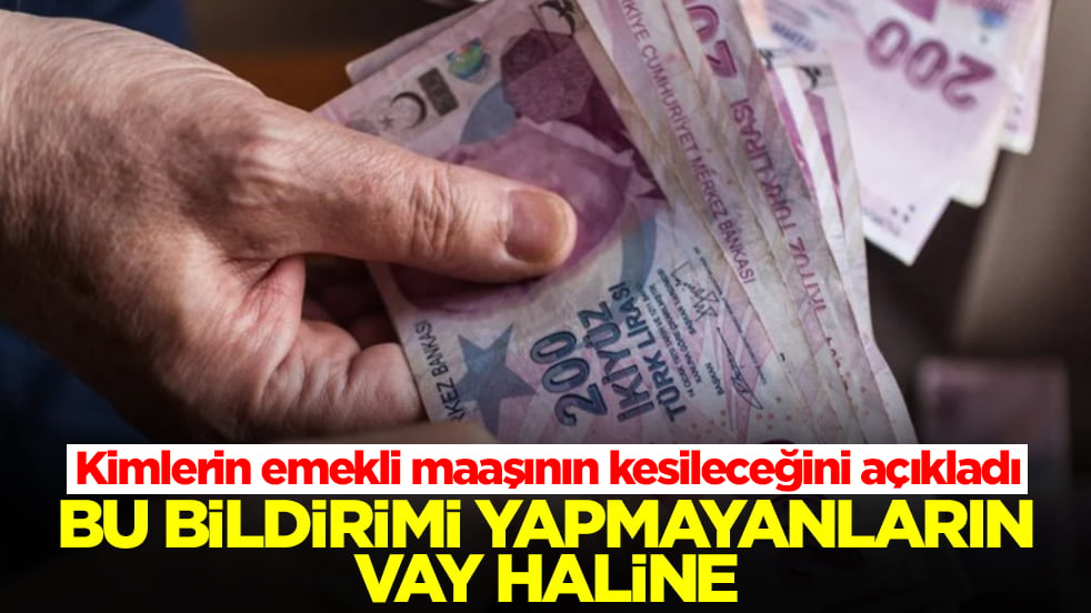 Emekli maaşı kimlerin kesilecek? SGK’dan kritik uyarı ve şartlar