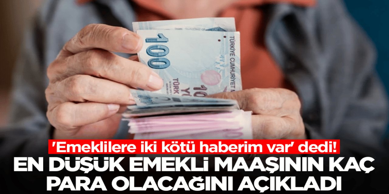 En Düşük Emekli Maaşı İçin Dikkat Çeken Açıklama: Yeni Rakamı Duyurdu