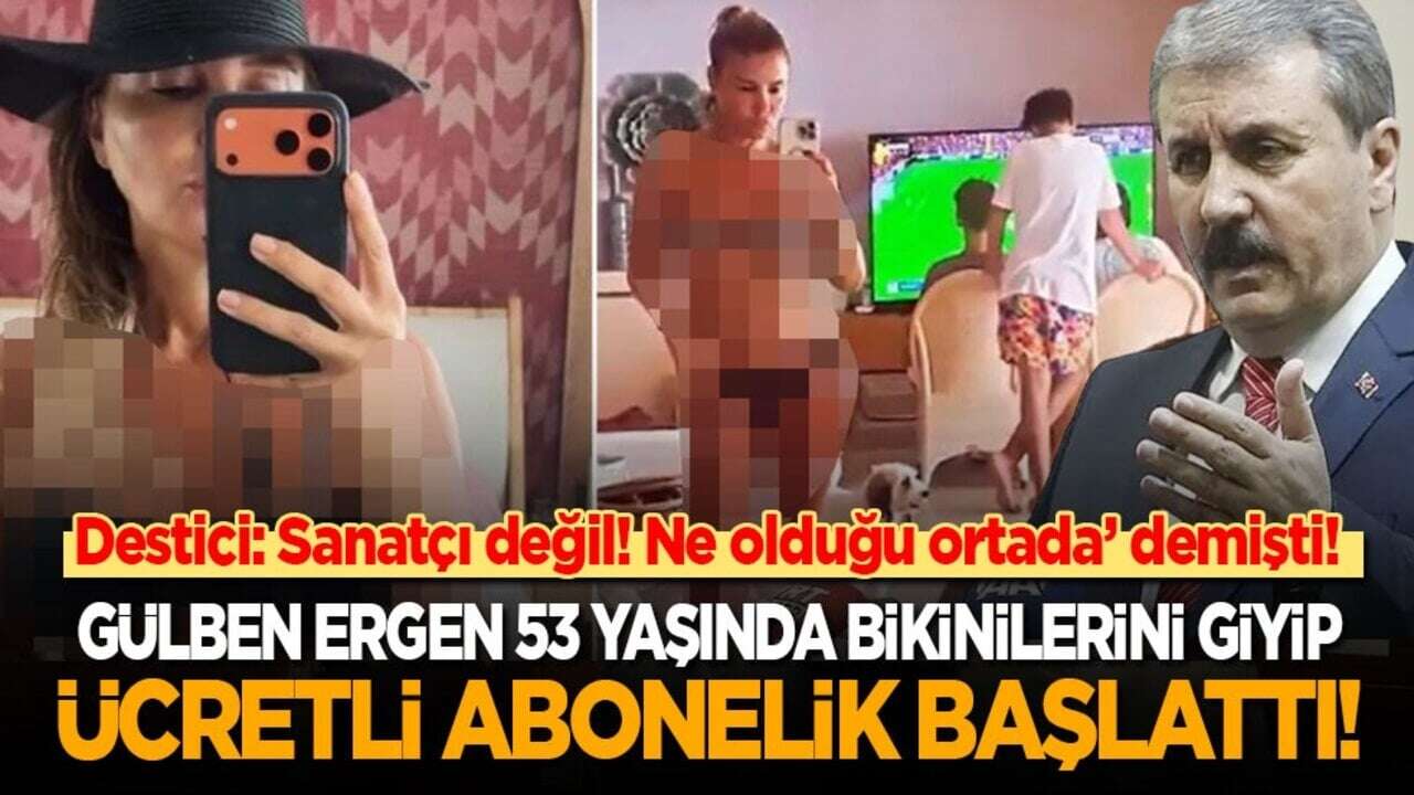 Mustafa Destici'nin Sözleri Yeniden Gündemde: Gülben Ergen Ücretli Abonelik Başlattı