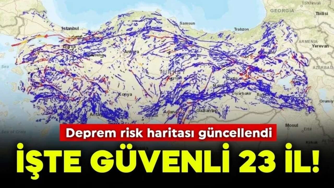 Türkiye'de Deprem Riski En Düşük Şehirler Belli Oldu: Uzman İsim Tek Tek Açıkladı