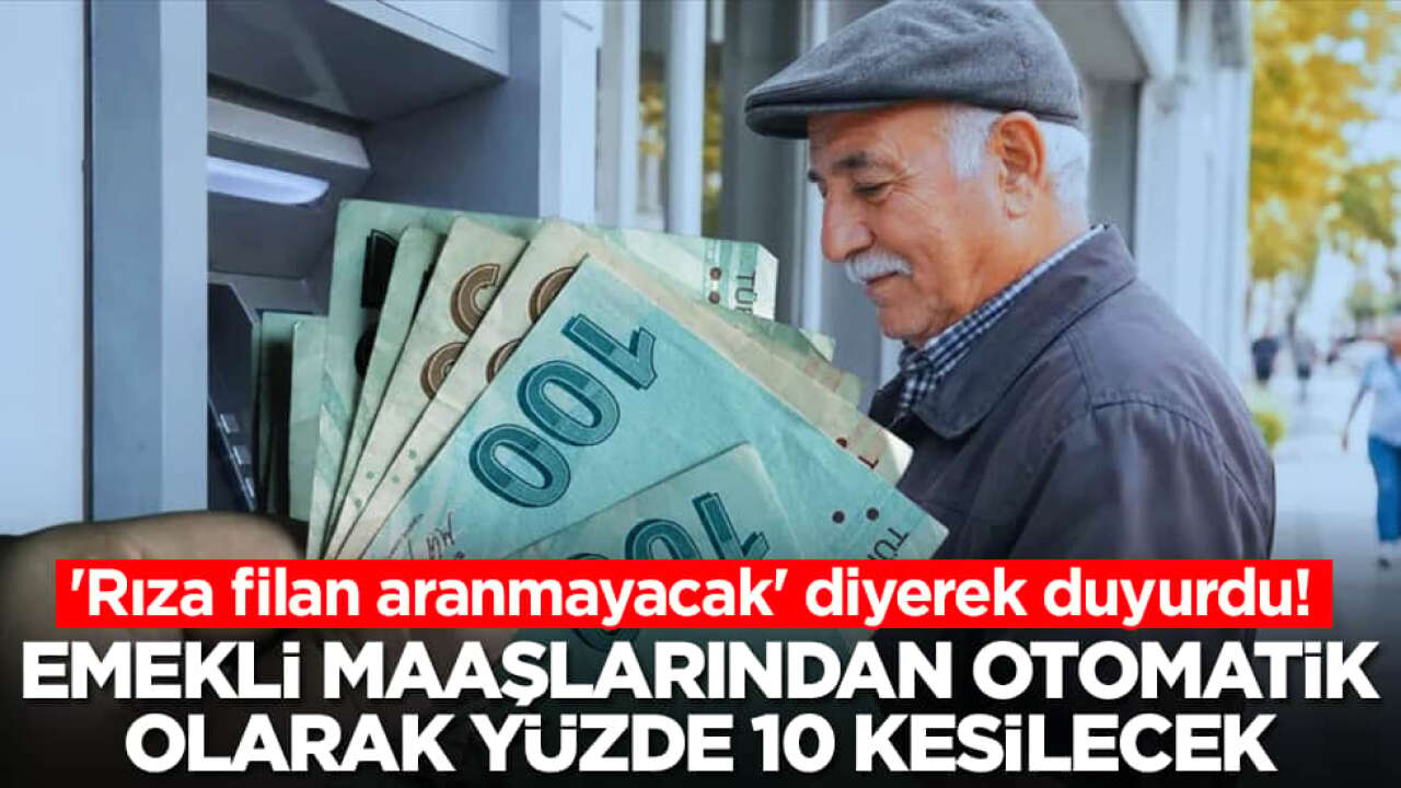 Emekli Maaşlarında Yüzde 10 Kesinti: Kimleri Etkileyecek?