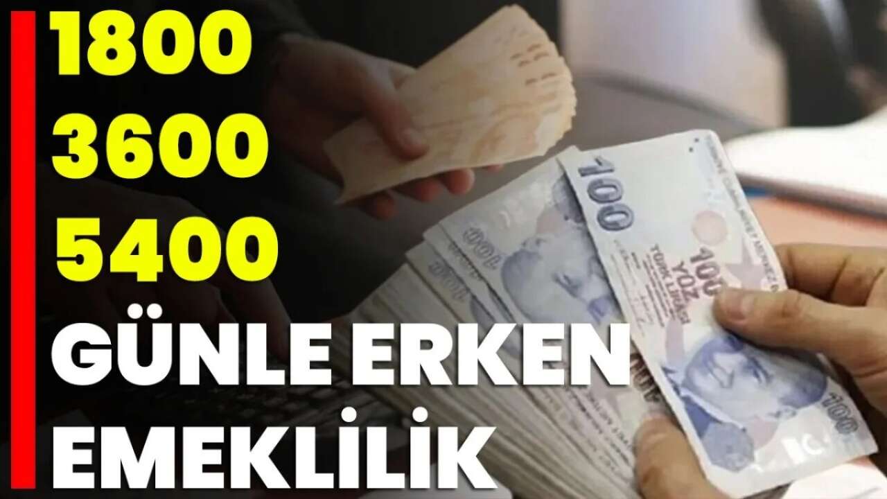 1800, 3600 ve 5000 Prim Günü Olanlar Dikkat: Emeklilik Şartları Yeniden Gündemde