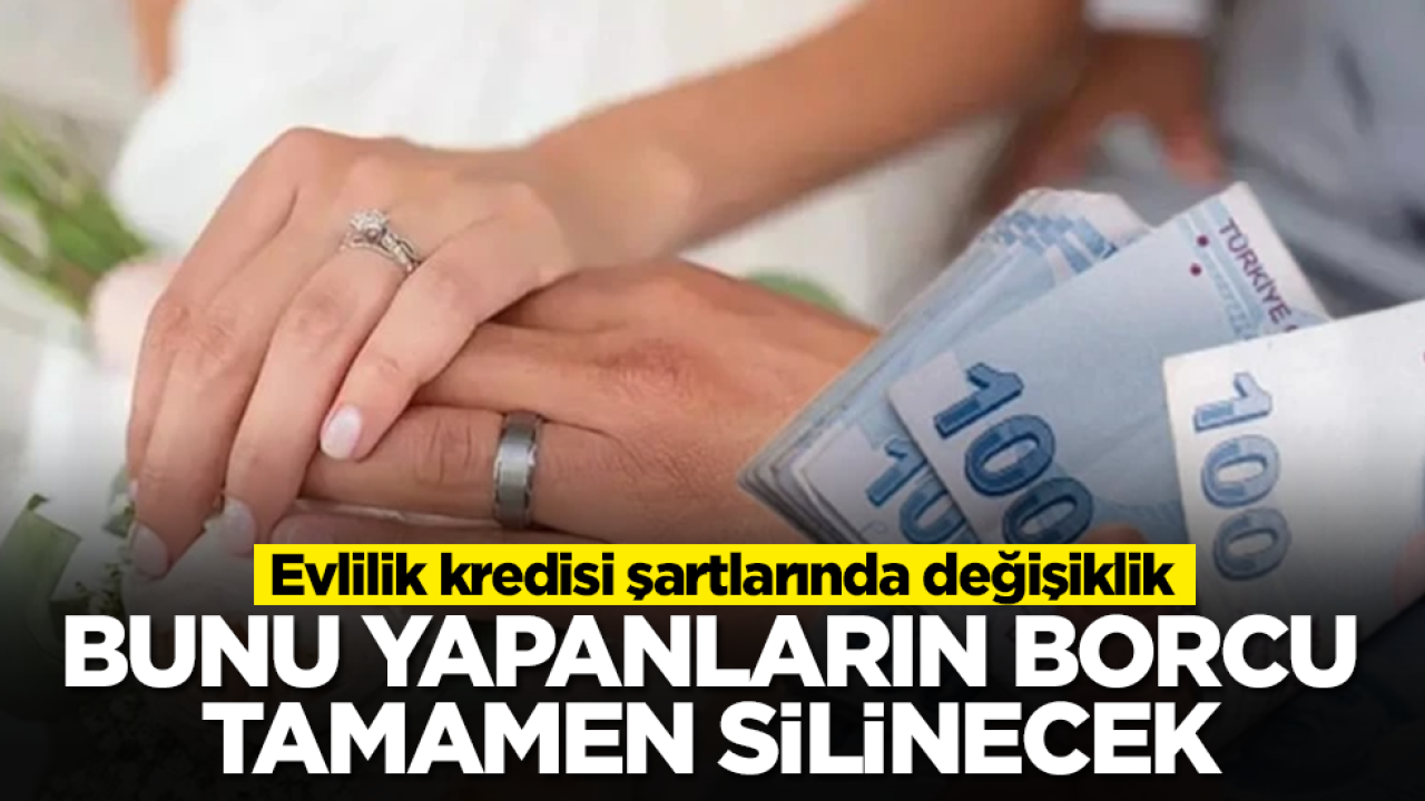 Faizsiz Evlilik Kredisinde Yeni Şartlar: İkinci Çocukta Borç Silinecek