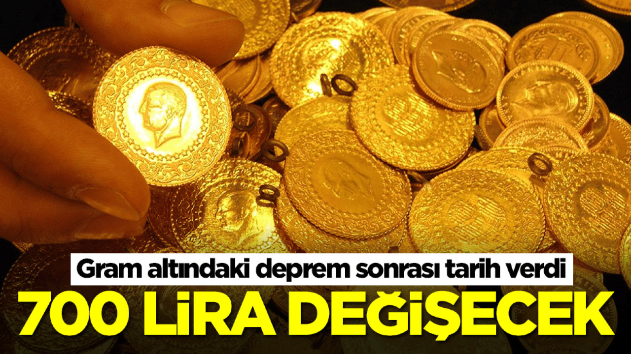 Gram Altında 700 TL’lik Değişim Beklentisi: Sert Hareket Sonrası Tarih Verildi