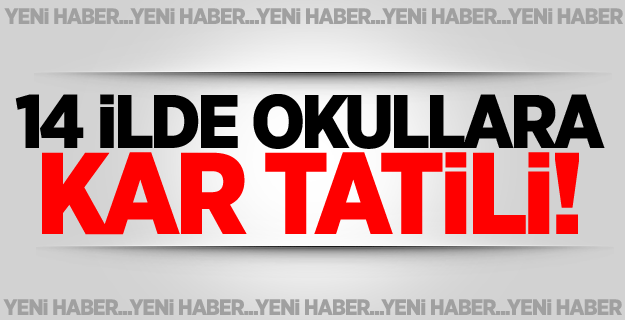 Hangi İllerde Okullar Tatil