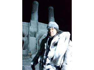 Erzurum'da Buz Ve Ateş Şov