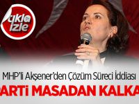 MERAL AKŞENER  'APO BİZİ ALDATTI' DİYE HÜKÜMET MASADAN KALKACAK'