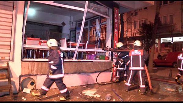 Bayrampaşa'da İşyerinde Patlama