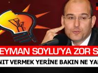 Süleyman Soylu’ya ‘zor’ soru