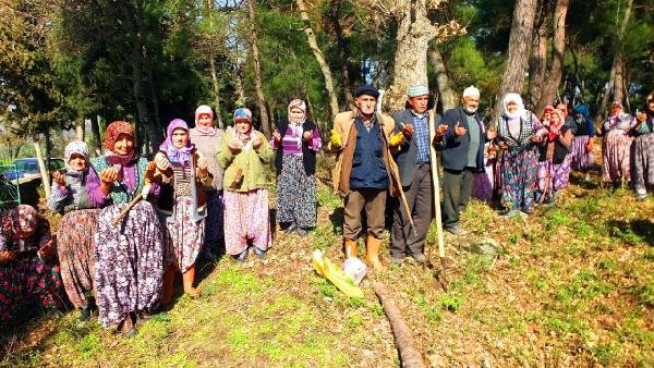Köy Kadınlarından Örnek Davranış: İmece Usulü Mezarlık Temizliği
