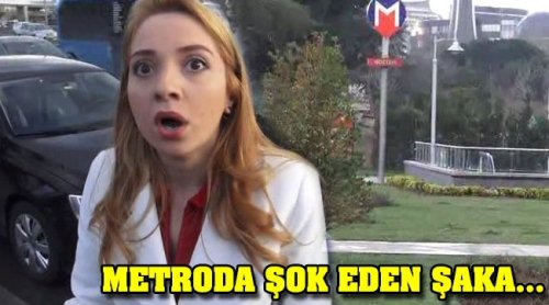 Gençlerin Metroda Şoke Eden Şakası
