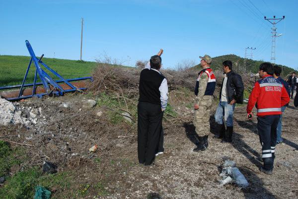 Yayladağı'na 3 Havan Mermisi Düştü