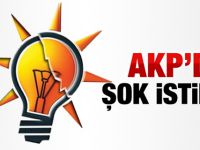 AKP'de istifa ŞOKU!..