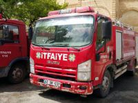 Nusaybin'de 2 İtfaiye Aracı Çatışma Bölgesinde Mahsur Kaldı