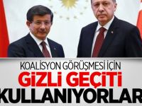 Koalisyon için gizli geçit iddiası!