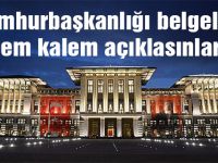 Cumhurbaşkanlığı belgeleri kalem kalem açıklasınlar...