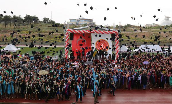 Hacı Bektaş Veli'de Mezuniyet Sevinci