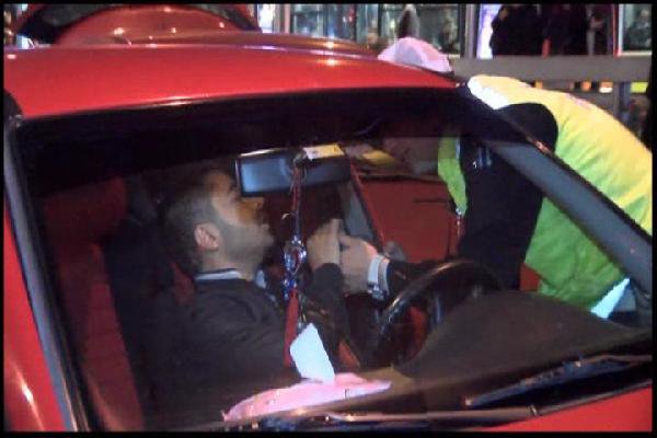 Alkollü Sürücü D-100 Karayolu'nun Ortasında Uyudu, Trafik Felç Oldu