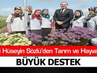 MHP'li Hüseyin Sözlü’den Tarım ve Hayvancılığa Büyük Destek