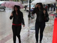 Dolu Yağışı Sivas Kent Merkezinde Etkili Oldu