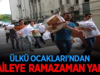 Ülkü Ocakları'ndan 250 Aileye Ramazan Yardımı
