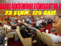 DARBEDE ETİMESGUT'UN KAYIBI 23 ŞEHİT, 125 GAZİ