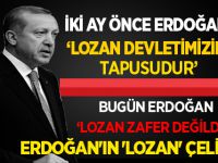 Erdoğan'ın 'Lozan' çelişkisi