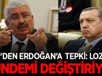MHP'li Semih Yalçin:  Erdoğan Lozanla Gündemi Değiştiriyor